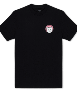 Alternative view of Stop Being A Pussy Tee (Black)