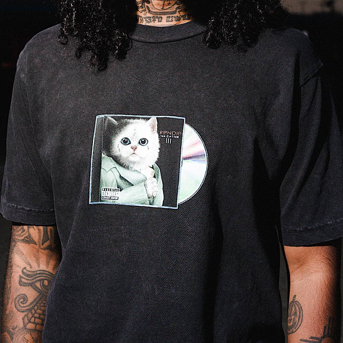 Lil Nerm 3 Tee (Black Vintage Wash) - Image 2
