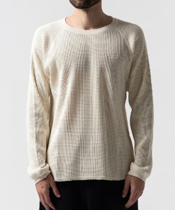 Alternative view of Castanza Waffle Knit Long Sleeve (Off-White)