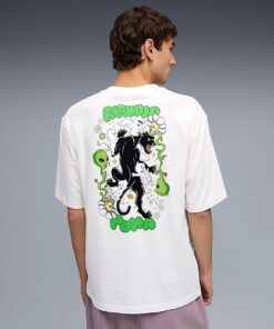 Alternative view of PUMA X RIPNDIP Boxy Graphic Tee (Puma White)