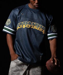 Alternative view of Mother Nerm Football Jersey  (Navy)