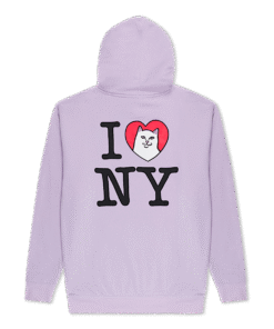 Alternative view of I Heart NYC Hoodie (Lavender)