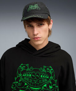 Alternative view of PUMA x RIPNDIP Dad Cap (Puma Black)