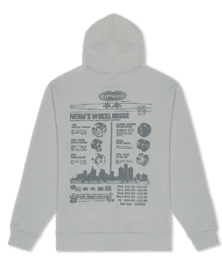 Alternative view of Nerm On Wheels Hoodie (Grey)