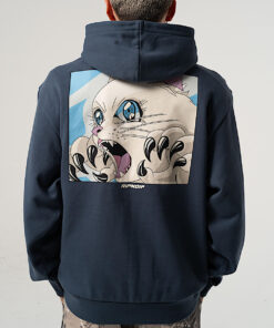 Alternative view of Metal Claw Hoodie (Navy)