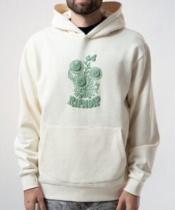 Alternative view of Where The Flowers Bloom Hoodie (Bone)