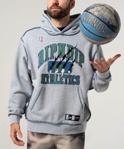 Alternative view of Ripndip Athletics Stitch Hoodie (Ash Heather)