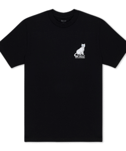 Alternative view of Man I Love Felines Tee (Black)