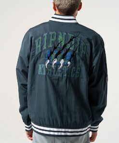 Alternative view of Ripndip Athletics Stadium Jacket (Navy)