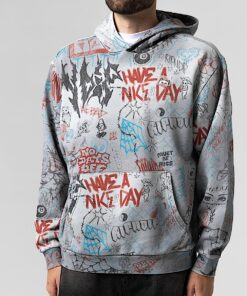 Alternative view of Marker Hoodie (Sage Grey Vintage Wash)