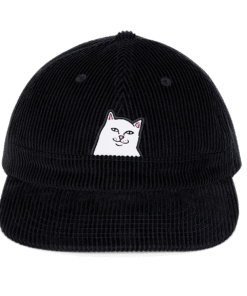 Alternative view of Lord Nermal Corduroy Strapback (Black)