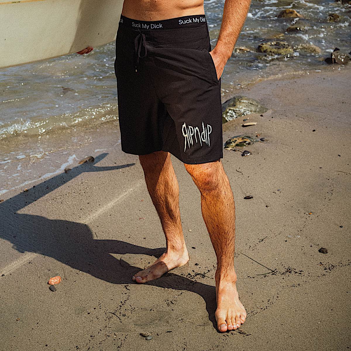 Insano Swim Shorts (Black) - Image 2