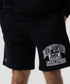 Alternative view of RIPNDIP Athletics Sweat Shorts (Black)