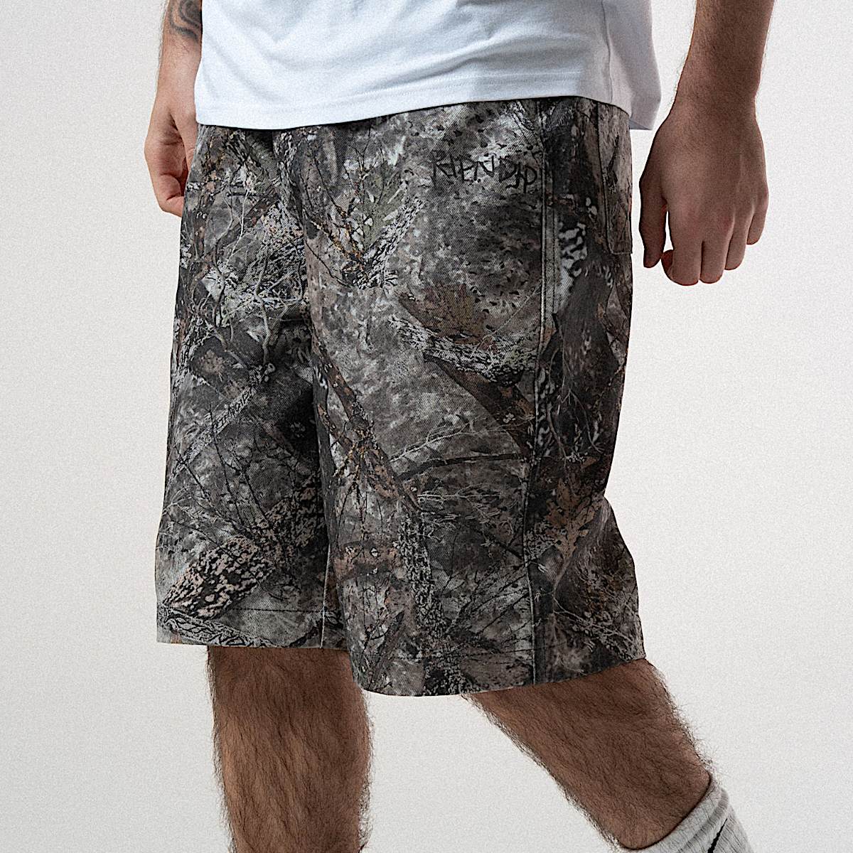 Nermal Tree Camo Denim Shorts (Nerm Tree Camo) - Image 2