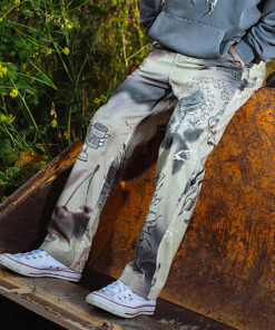 Alternative view of Stargazing Carpenter Straight Leg Pants (Multi)