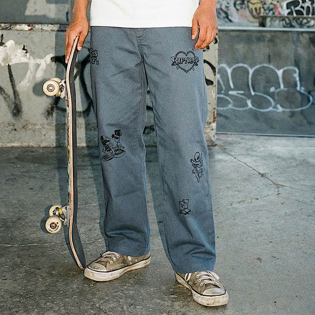 Westside Wide Fit Pants (Slate) - Image 2