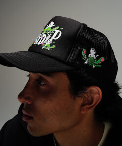 Alternative view of Fly Away Trucker Hat (Black)