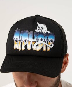 Alternative view of Chroma Trucker Hat (Black)
