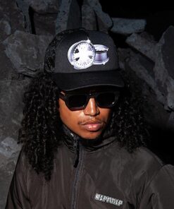 Alternative view of Nerm Wheels Trucker Hat (Black)