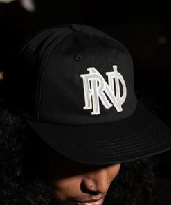Alternative view of No Days Off Snapback (Black)