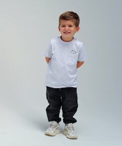 Alternative view of Lord Nermal Kid Peace tee (Ash Heather)