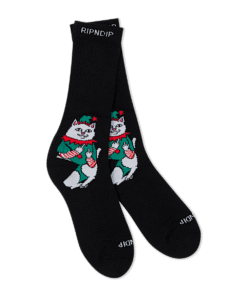 Alternative view of Nermal Elf Socks (Black)