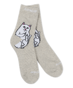 Alternative view of Lord Nermal Mid Sock (Ash Heather)