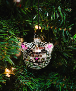 Alternative view of Nermal Disco Car Ornament (Metallic)