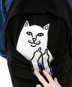 Alternative view of Lord Nermal Velcro Hands Backpack (Black)