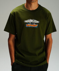 Alternative view of Birdy Tee (Olive)