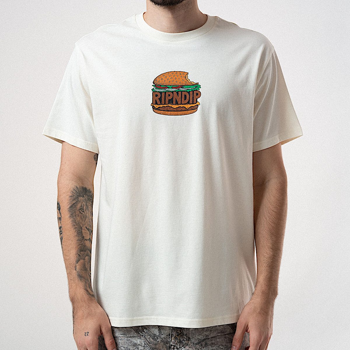 Bite Me Tee (Bone) - Image 2