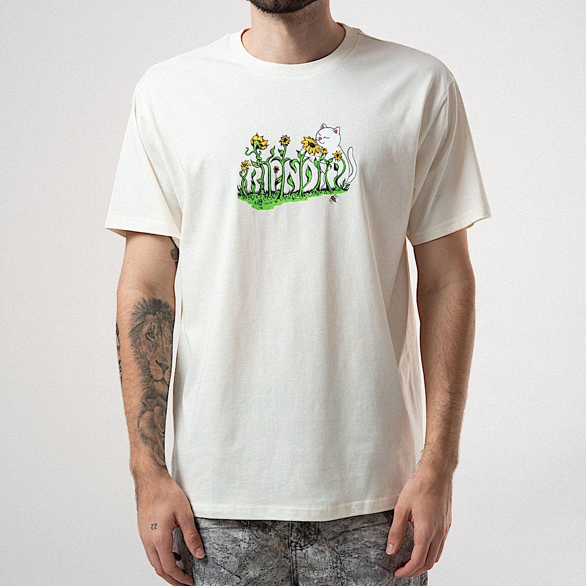 Flower Boy Tee (Bone) - Image 2