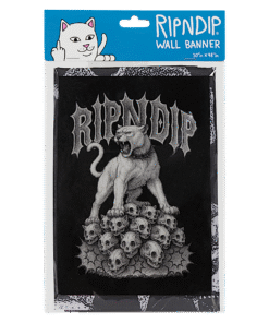 Alternative view of Wasteland Wall Banner (Black)