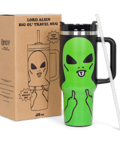 Alternative view of Lord Alien Big Ol Cup Tumbler (Black)