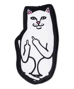 Alternative view of Lord Nermal Pillow  (Black)