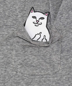 Alternative view of Lord Nermal S/S Pocket Tee (Heather Grey)