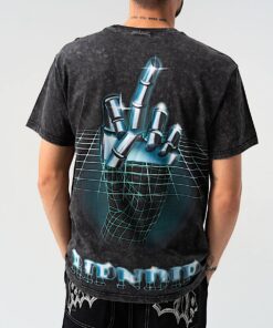 Alternative view of Afterlife Tee (Black Wash)