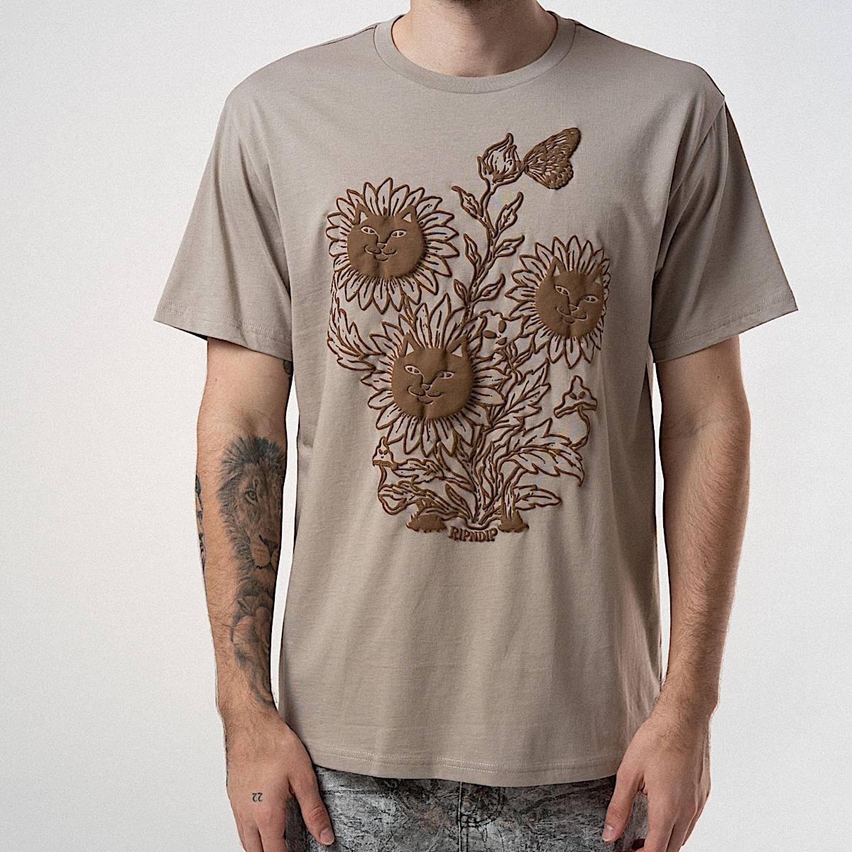 Where The Flowers Bloom Tee (Sand) - Image 2