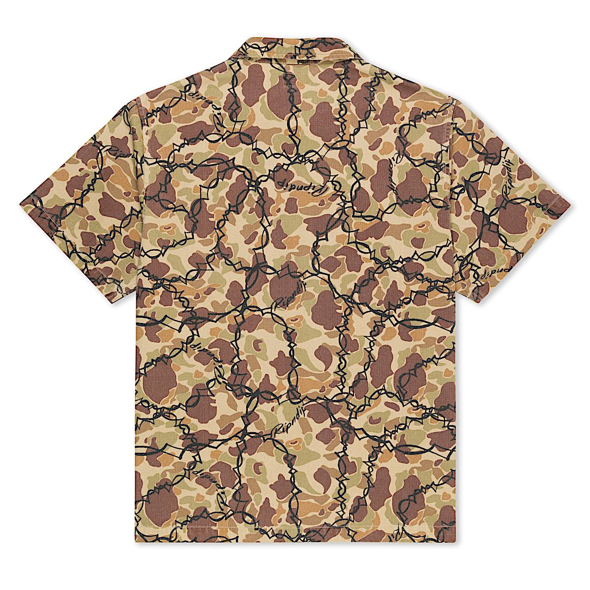 Wired Zip Up Shirt (Tan) - Image 3