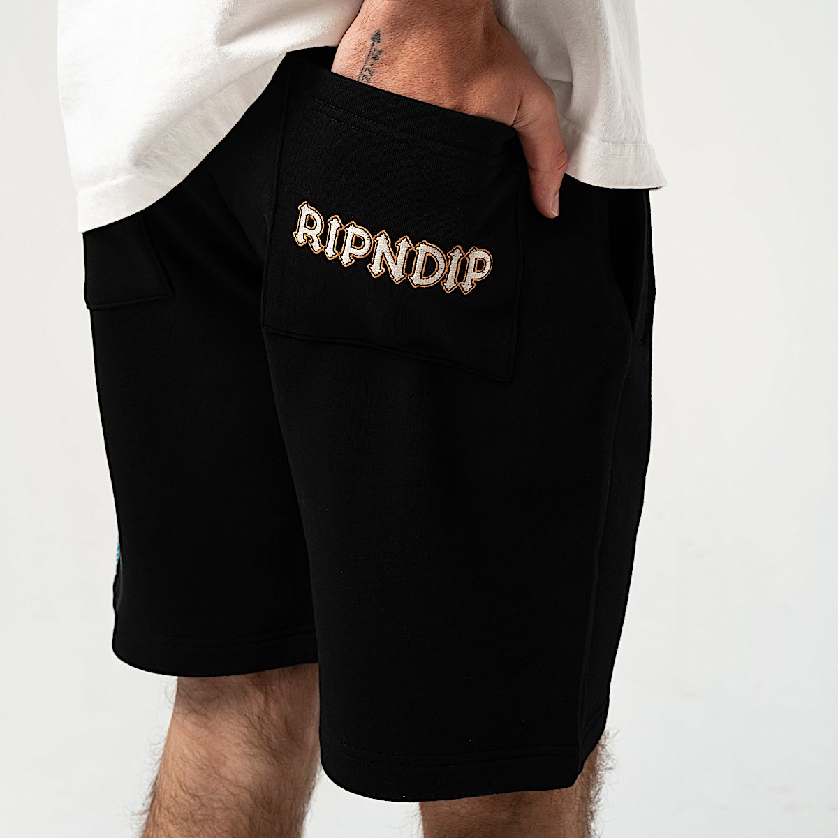 Shen Nerm Sweatshorts (Black) - Image 3