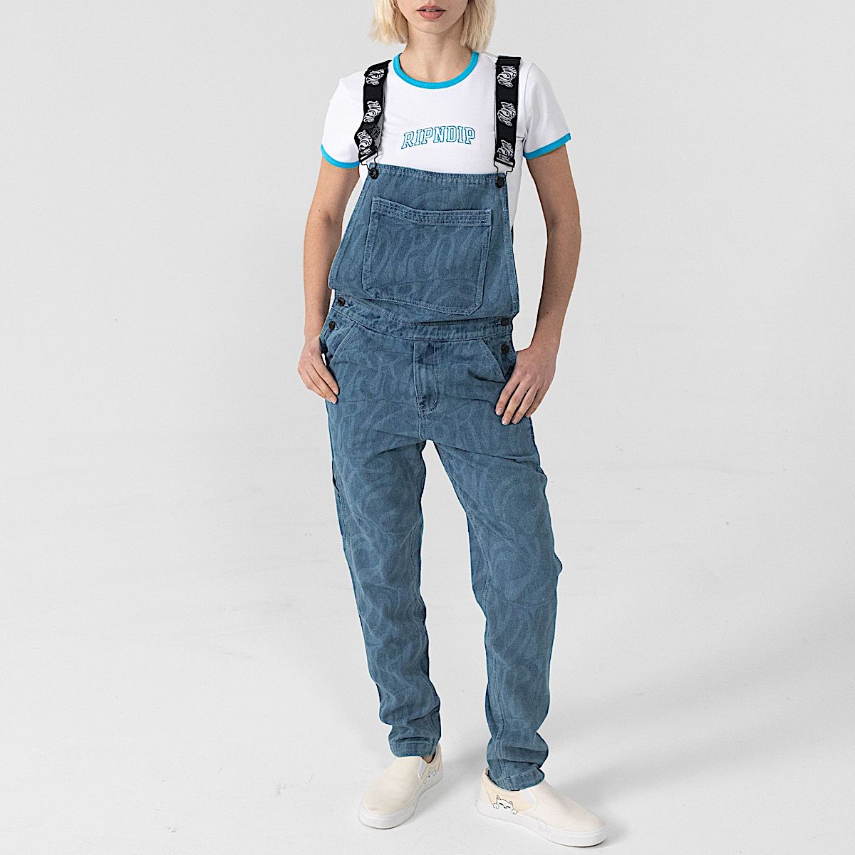 Wilshire Denim Overalls (Medium Wash) - Image 3