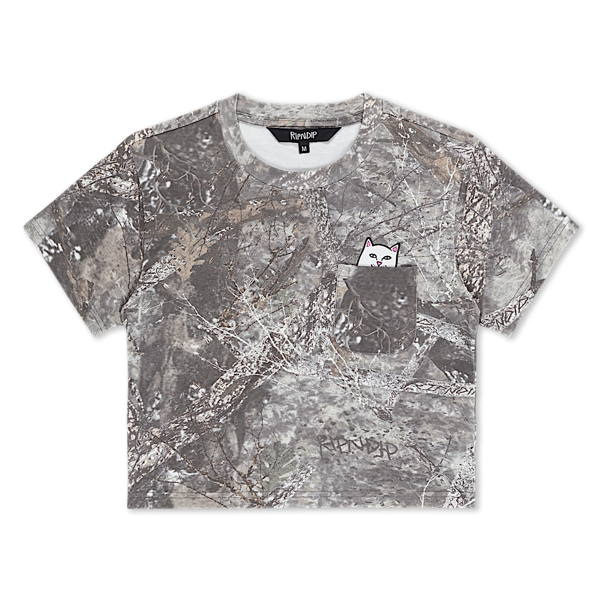 Lord Nermal Cropped Pocket Tee (Nerm Tree Camo) - Image 3