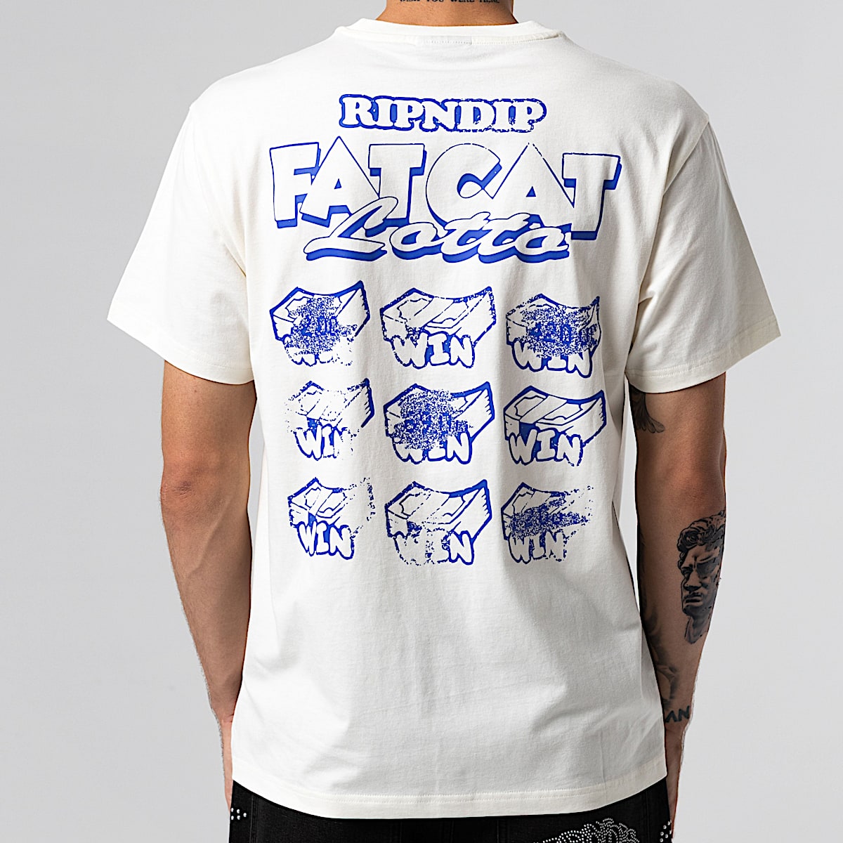 Fat Cat Tee (Bone) - Image 3