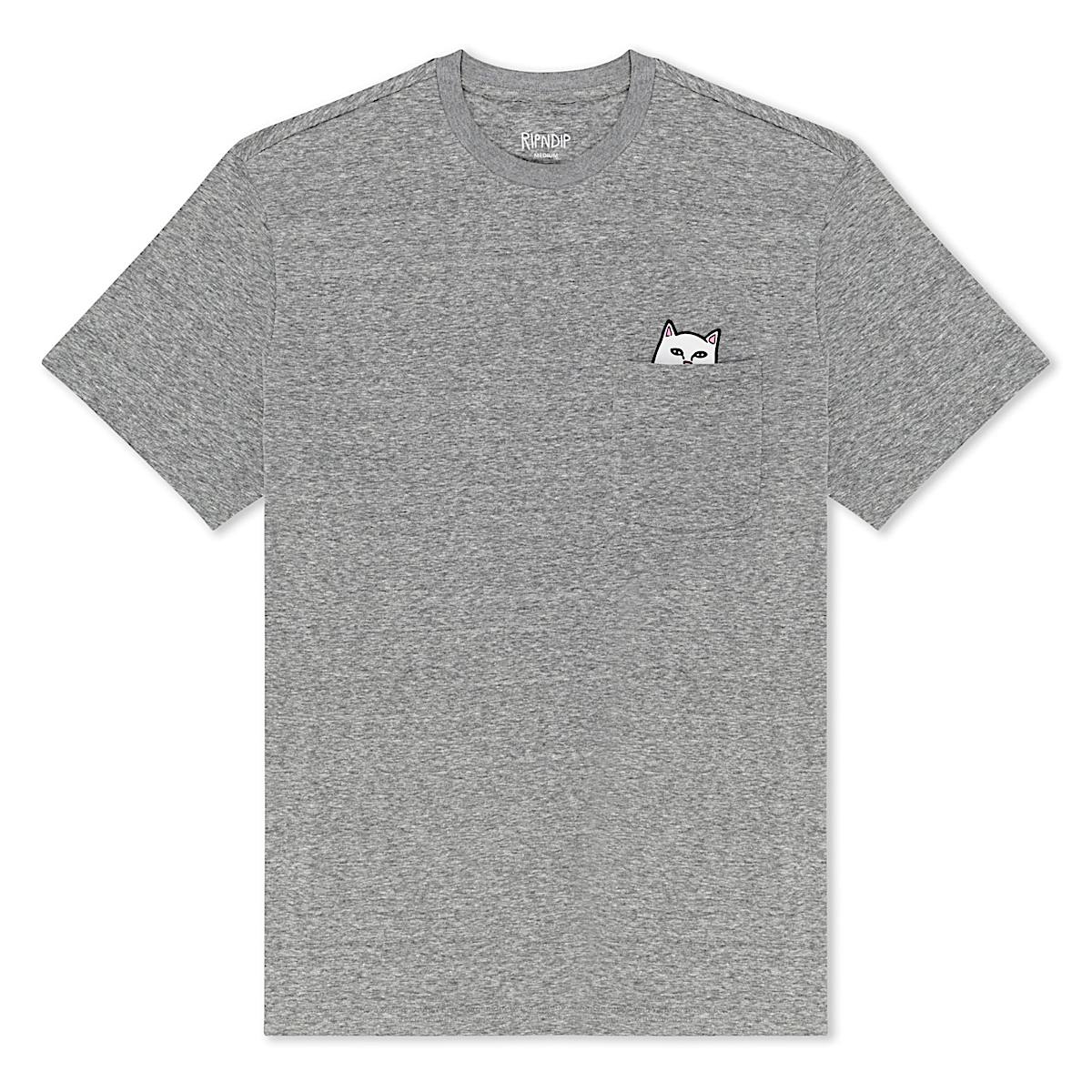 Lord Nermal Pocket Tee (Heather Grey) - Image 3