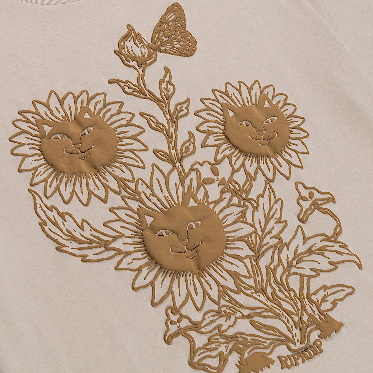 Where The Flowers Bloom Tee (Sand) - Image 3