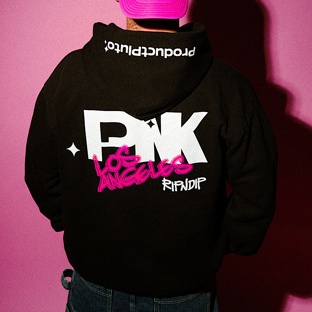 Product Pluto PNK Hoodie (Black) - Image 4