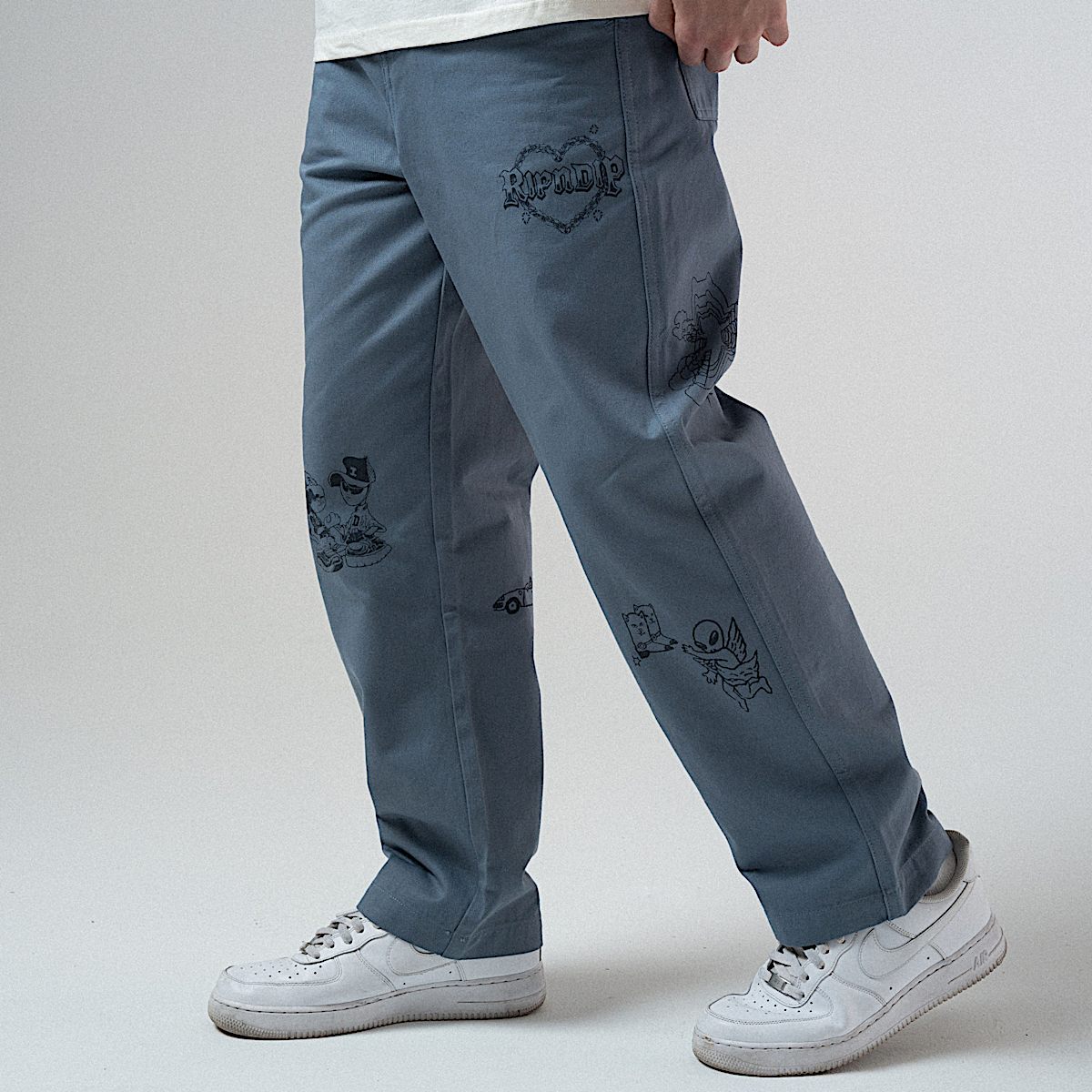 Westside Wide Fit Pants (Slate) - Image 4