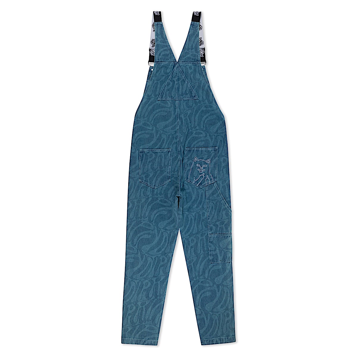 Wilshire Denim Overalls (Medium Wash) - Image 4