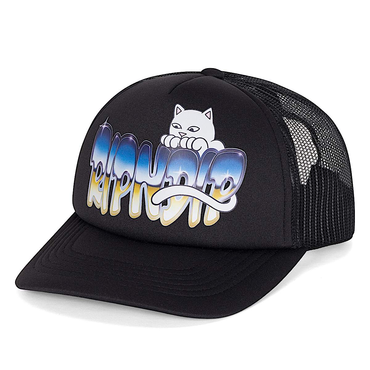 Chroma Trucker Hat (Black) - Image 4