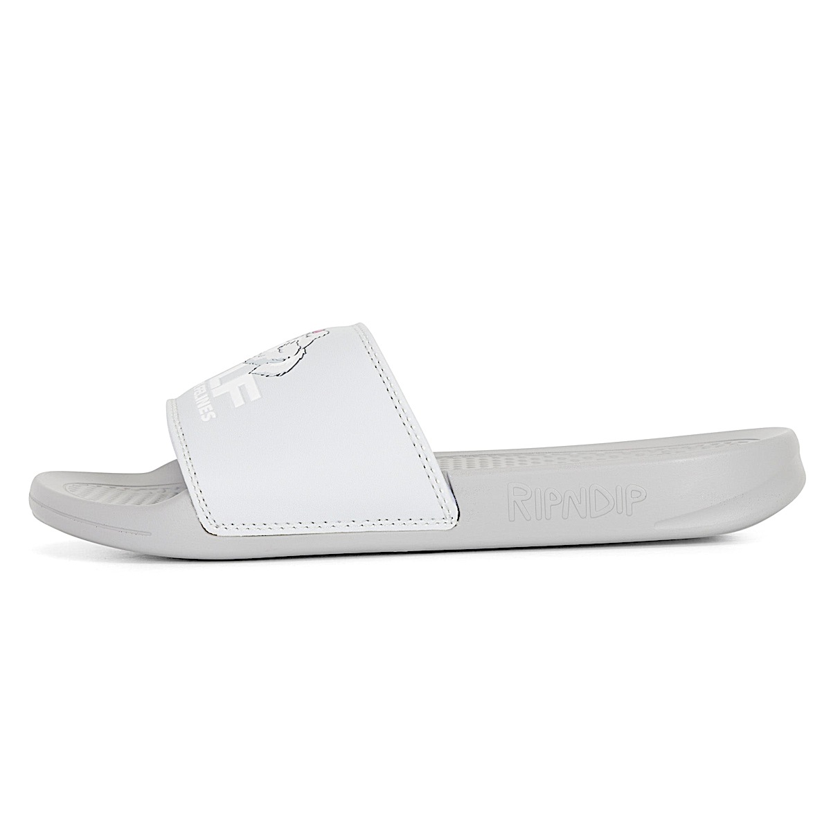 Man I Love Felines Slides (Grey) - Image 4